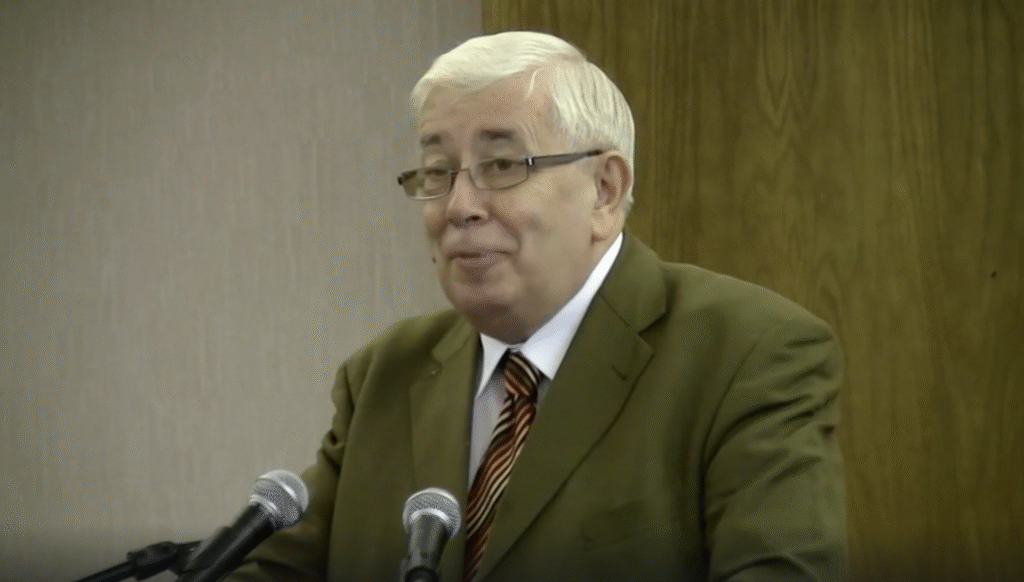Pastor Alan Campbell speaking